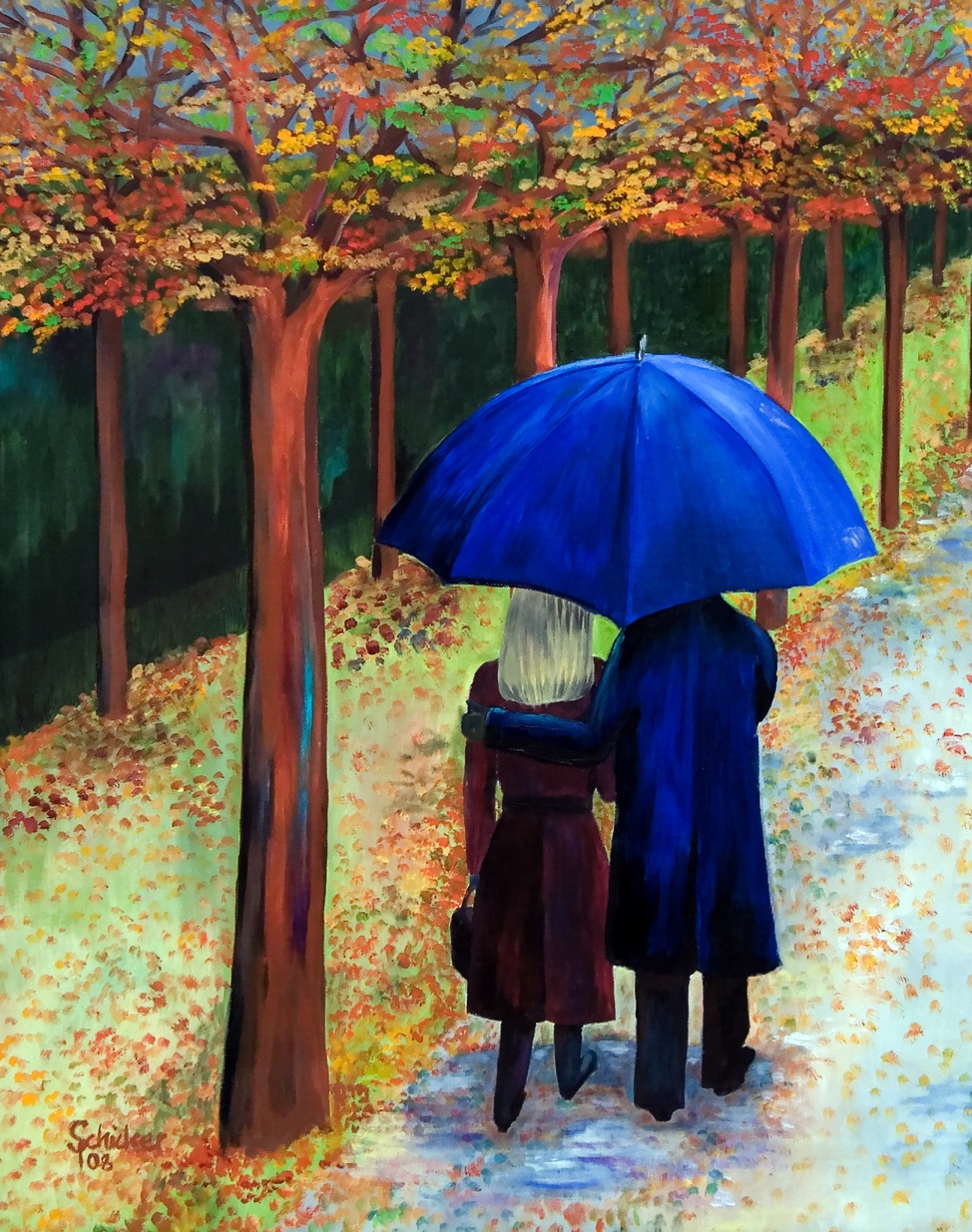 Herbstblues  (fotografiert von Norbert Gr&uuml;ner)